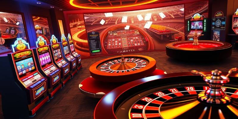 Đa dạng trò chơi hấp dẫn tại Casino GK88